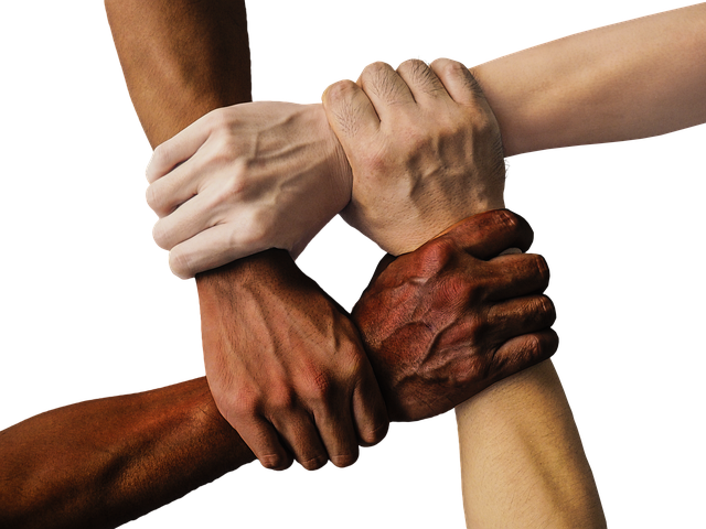 accounting team collaborating with ai technology dashboard